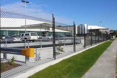Commercial Fencing with chain link in Gold Coast
